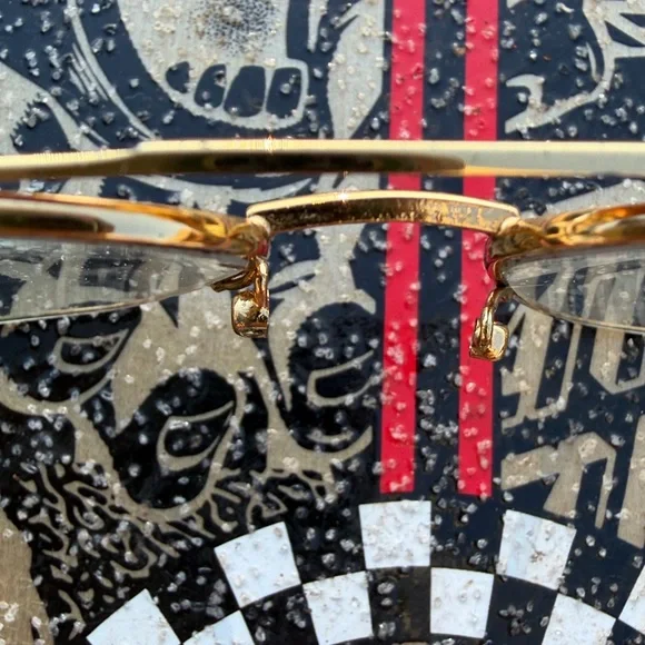 Cartier Gold Frame Eyewear